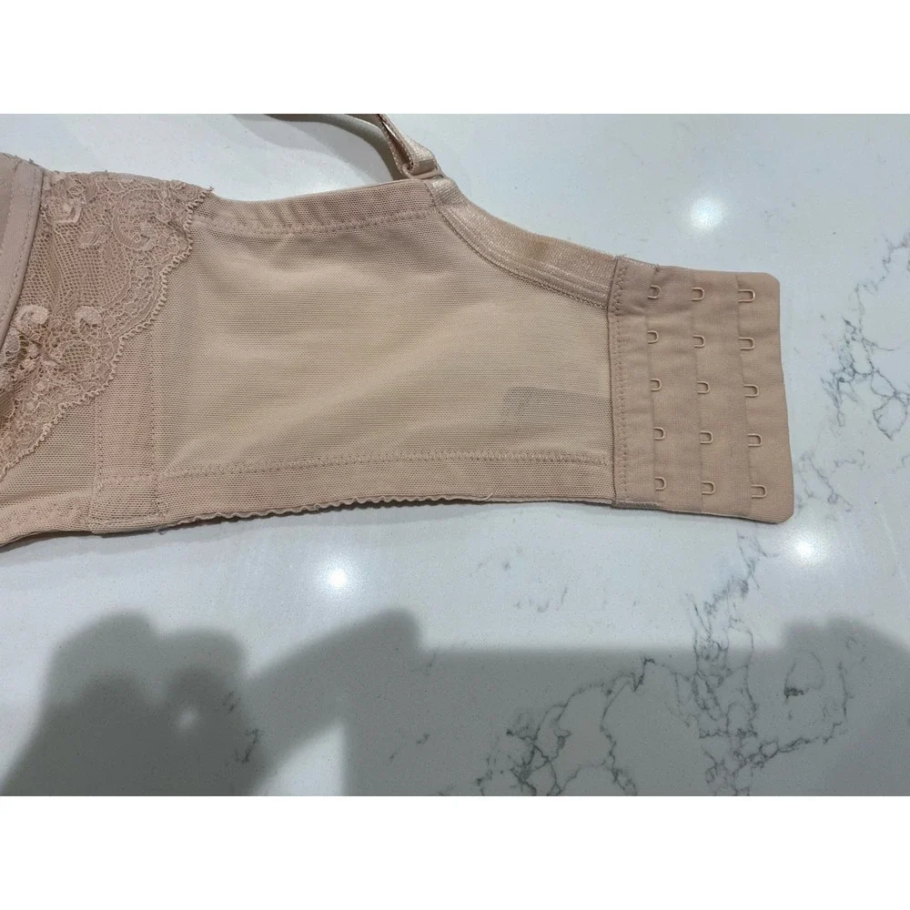 Torrid 42G Nude Beige Lace T-Shirt Bra‎ Full Coverage Underwire EUC